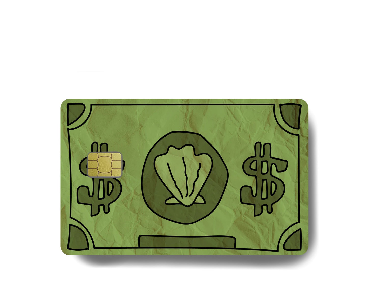 Bikini Bottom Dollar credit card cover