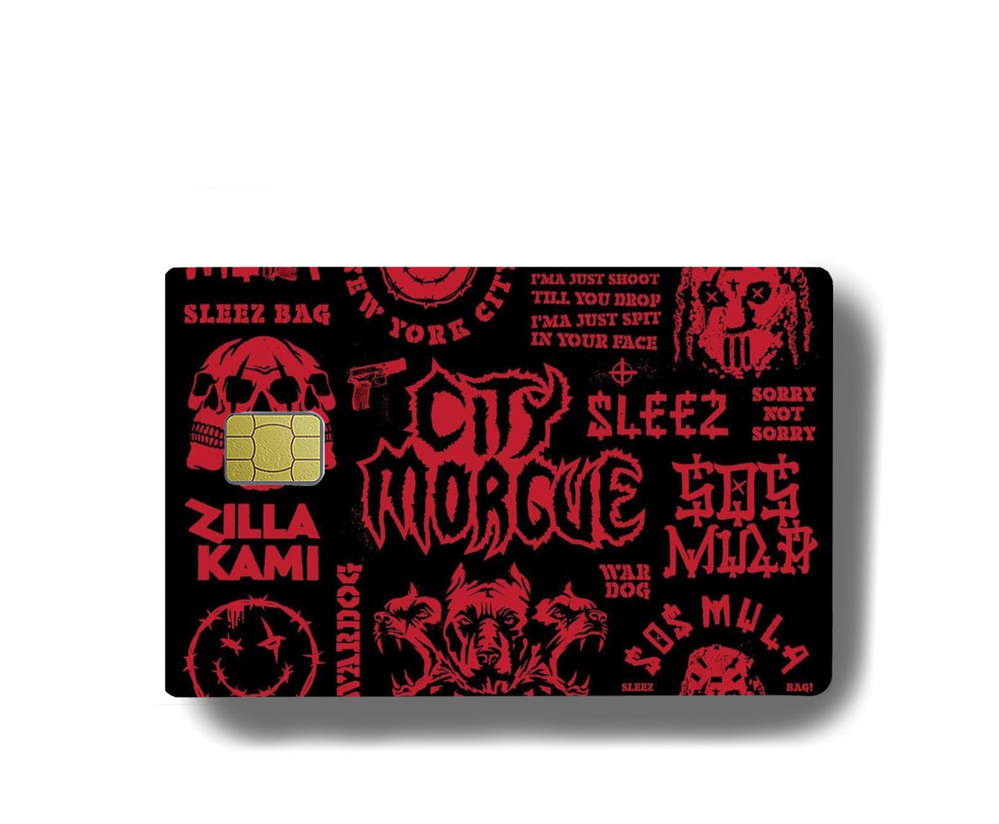 City Morgue card cover