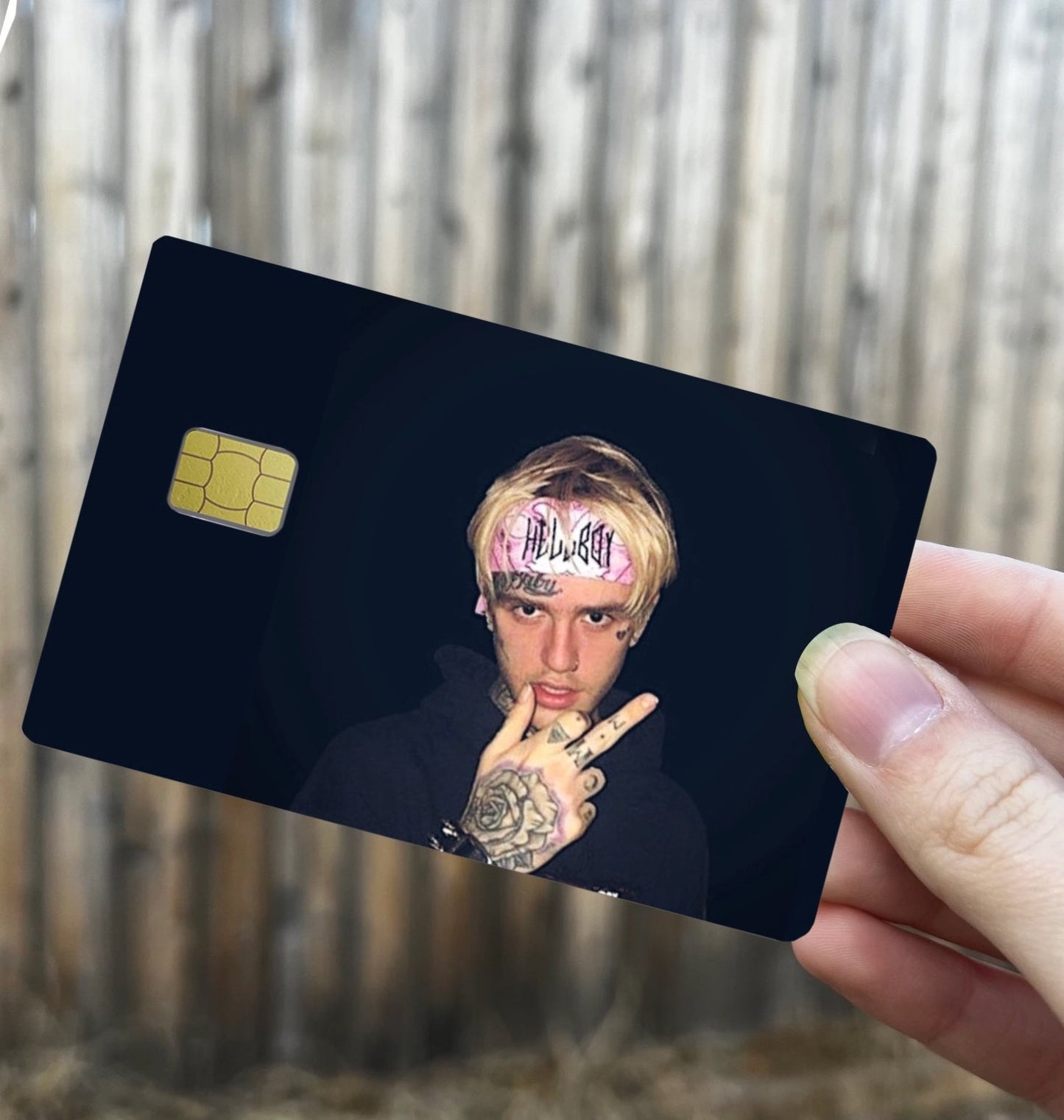 Lil Peep Credit card cover