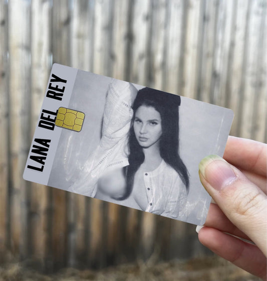 Lana del Rey credit card cover