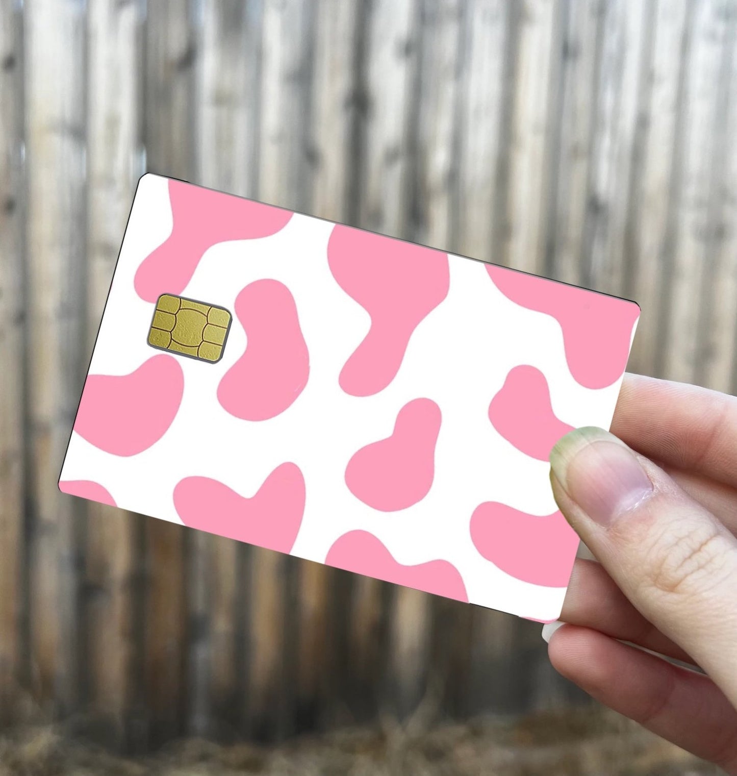 Cow Print card cover