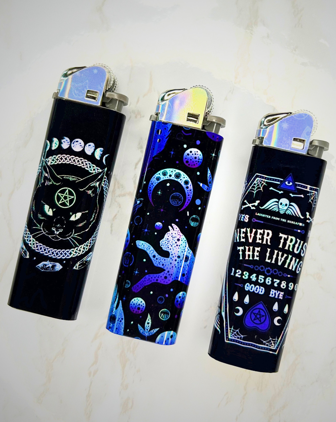 Never Trust The Living Lighter set