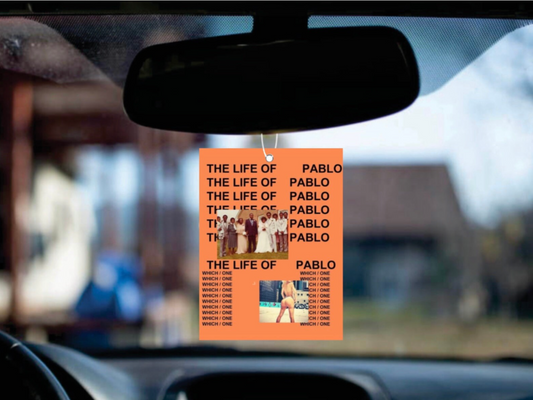 Life Of Pablo Air freshener